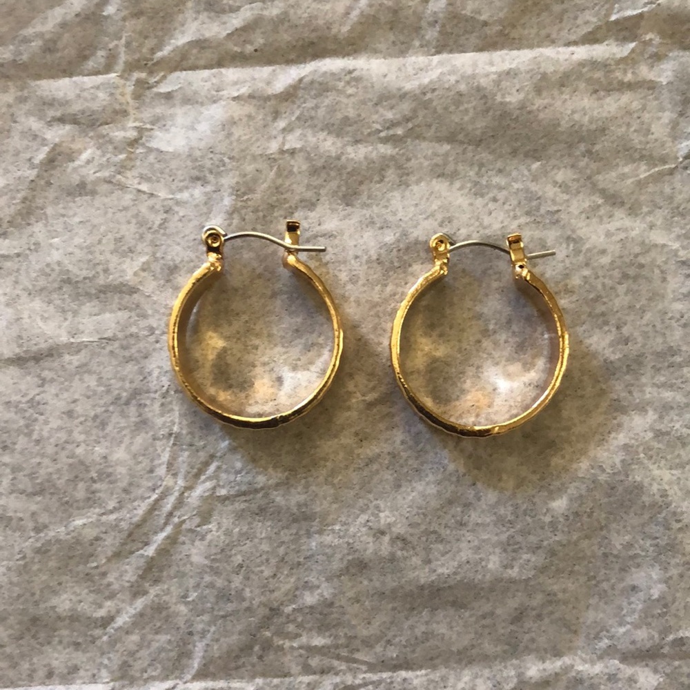 Gold Hoop Earrings